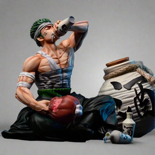 One Piece - Zoro Drinking Figure